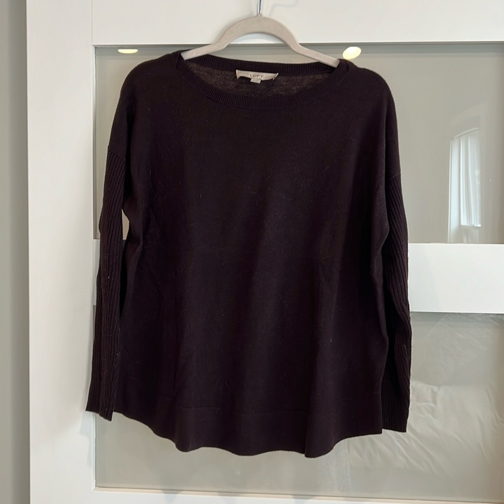 Beautiful Boat Neck LOFT Sweater